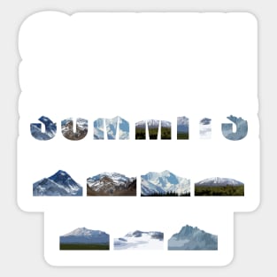 Seven Summits Sticker